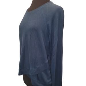 Active Life Blue Pullover L NWT Athleisure Casual Layering Comfy Y2K Sporty